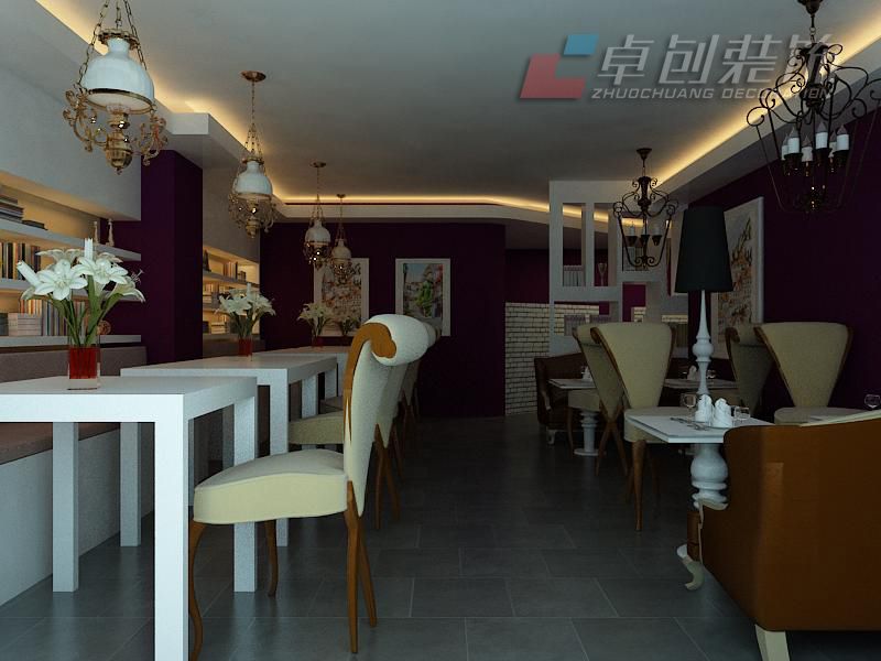咖啡店装修效果图