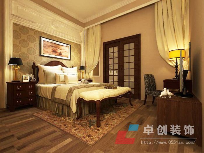老人房装修修效果图