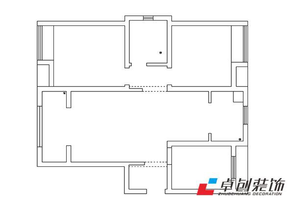 禹州翡翠湖郡102平装修设计效果图